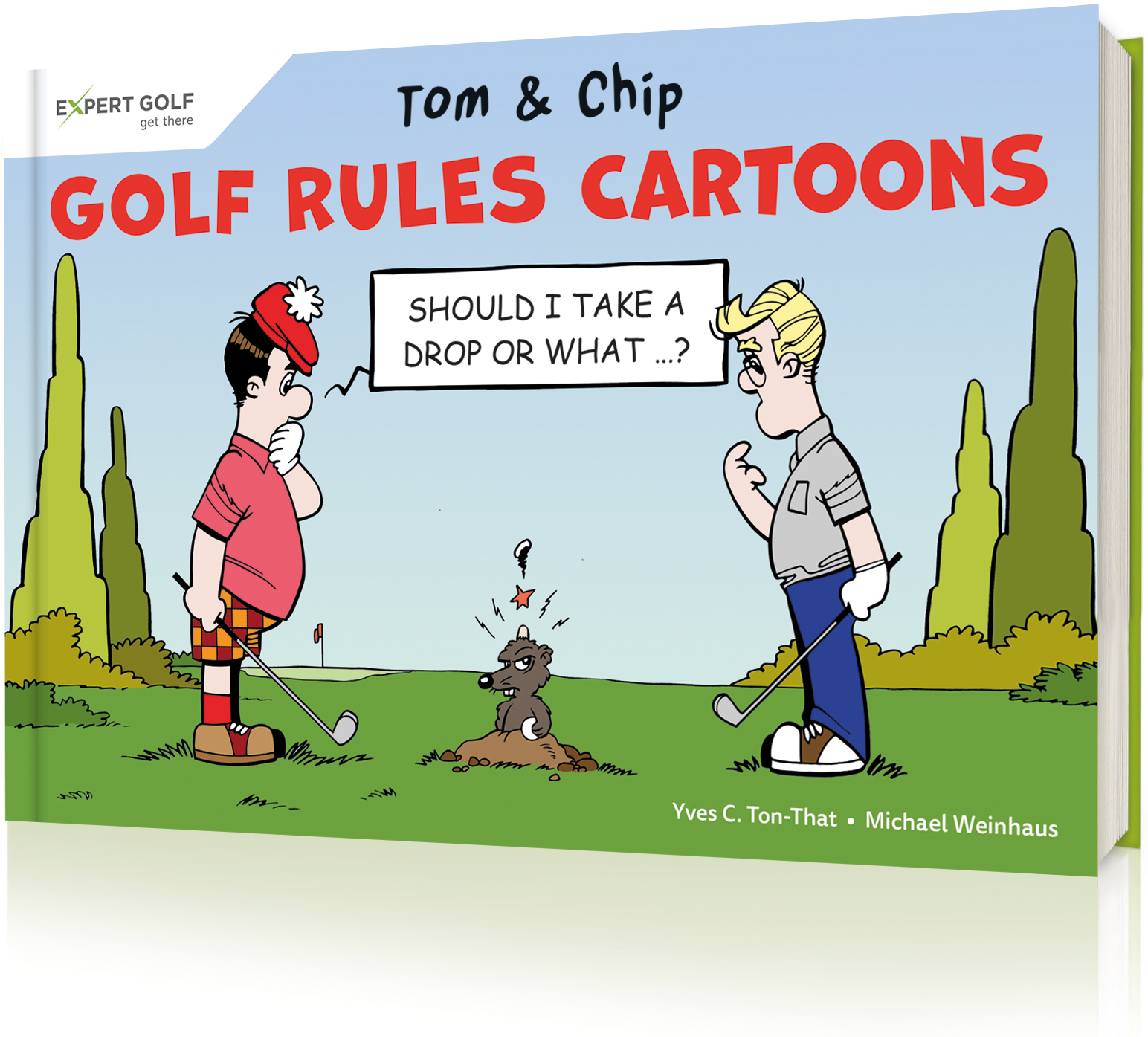 Golf Rules Cartoons with Tom & Chip